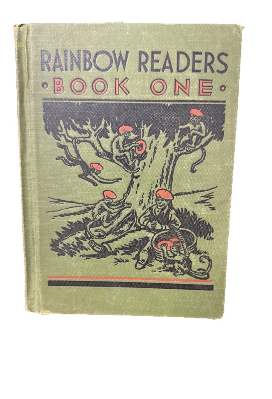 Vintage 1931 Rainbow Readers Book One First Reader Sample Copy 64¢ HC