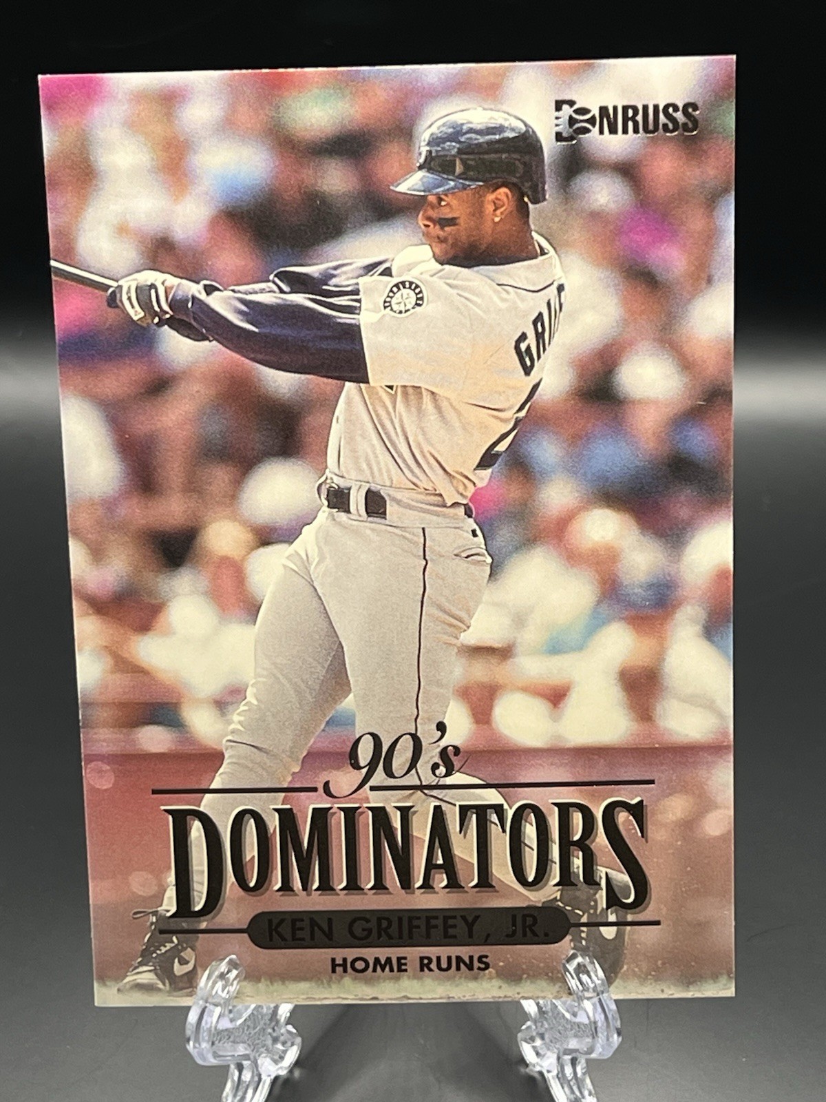 1994 1993 Donruss - 90's Dominators Ken Griffey Jr #9 Jumbo /10000