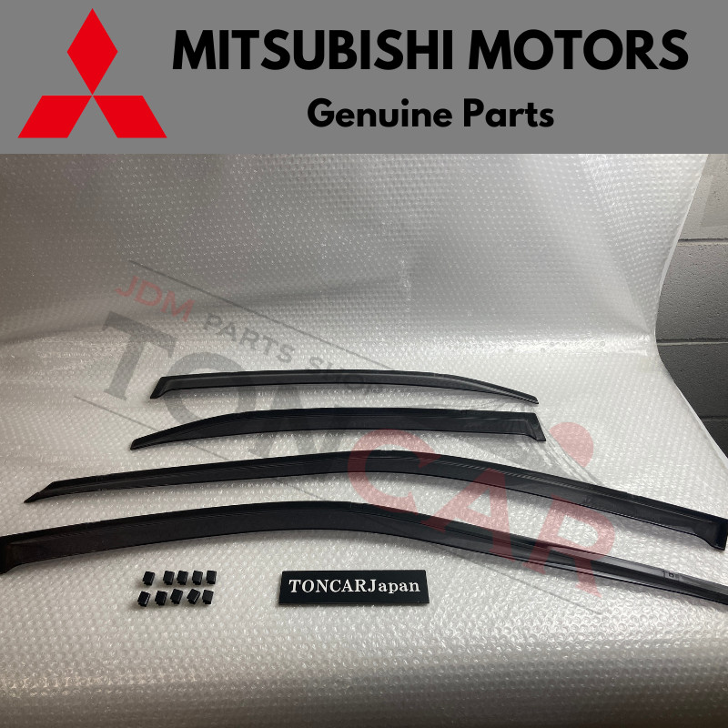 MITSUBISHI LANCER Evolution 5-6 CP9A Genuine Exterior Vizor Set MZ562722 OEM