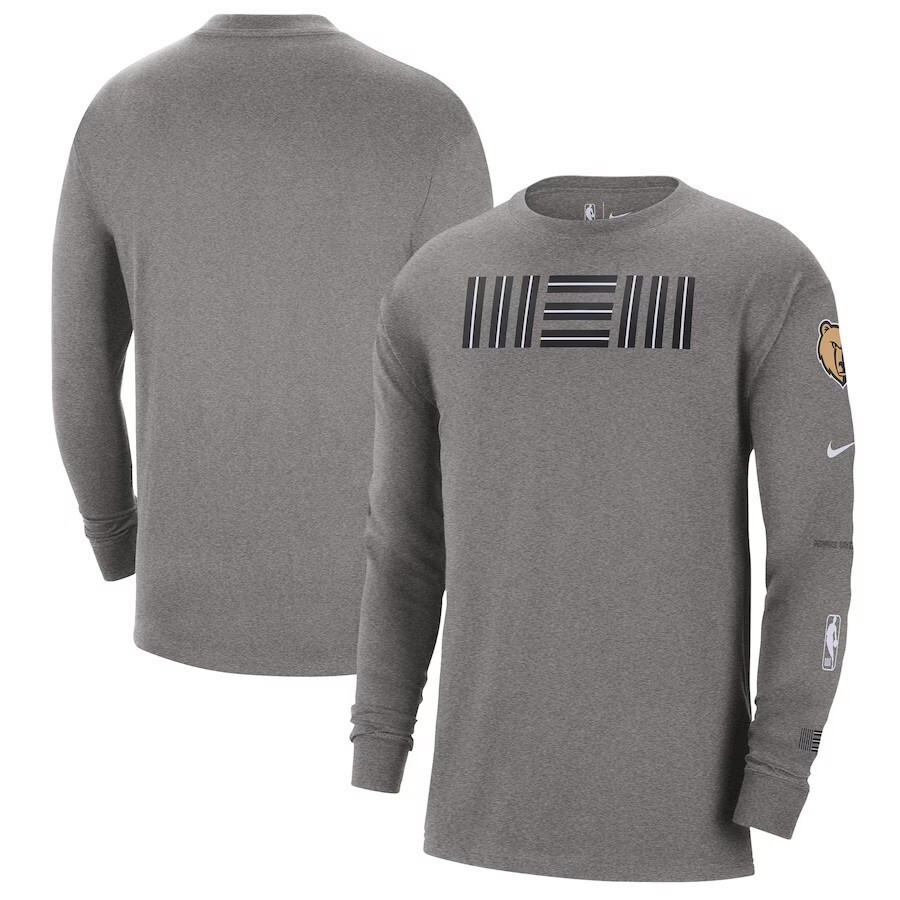 Memphis Grizzlies Men's Nike City Edition Max 90 Long Sleeve Tee - New With Tags