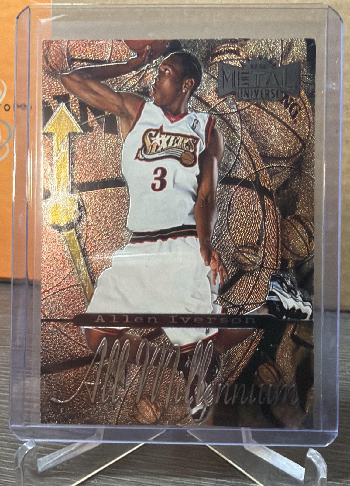 1997-98 Metal Universe Championship Preview - All Millennium Allen Iverson #8 AM
