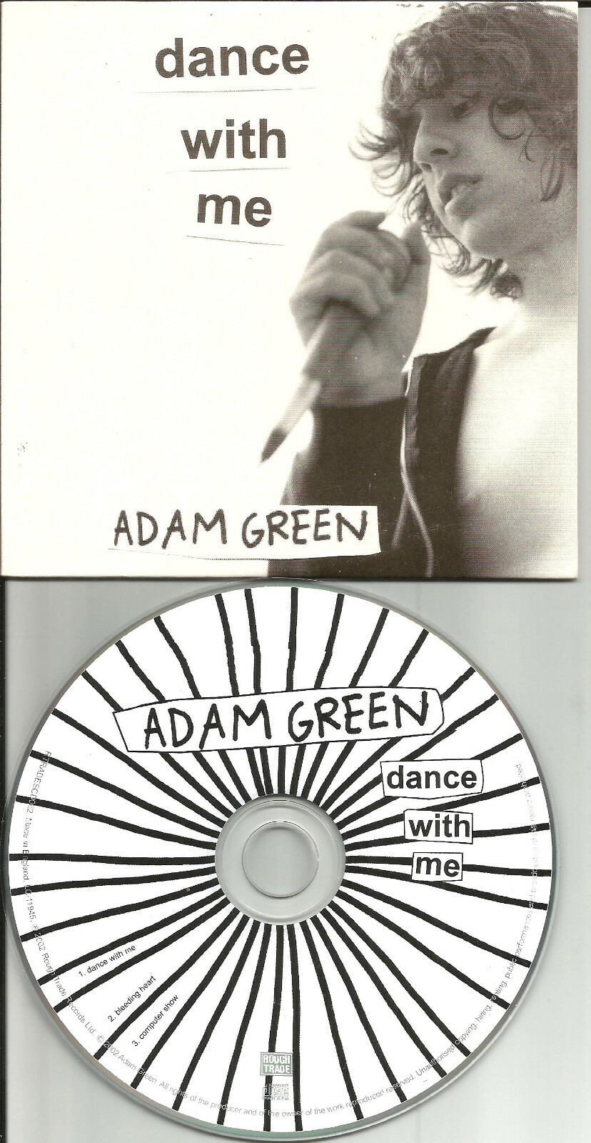Moldy Peaches ADAM GREEN Dance with Me w/ 2 UNRELEASED TRX CD Single USA seller