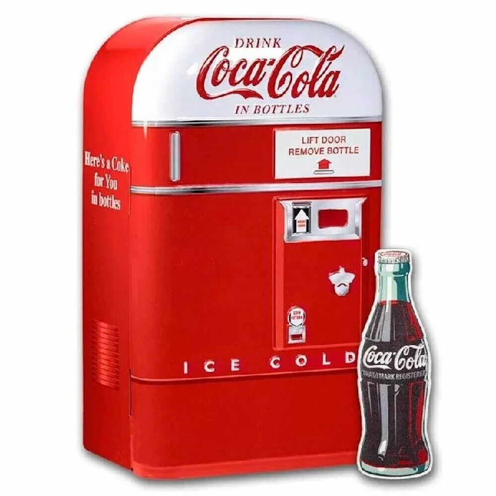 Coca-Cola Bottle Shaped 1 oz Colorized Silver Bar - In Tin w/ Coa Coca-Cola Bottle Shaped 1 oz Colorized Silver Bar - In Tin w/ Coa