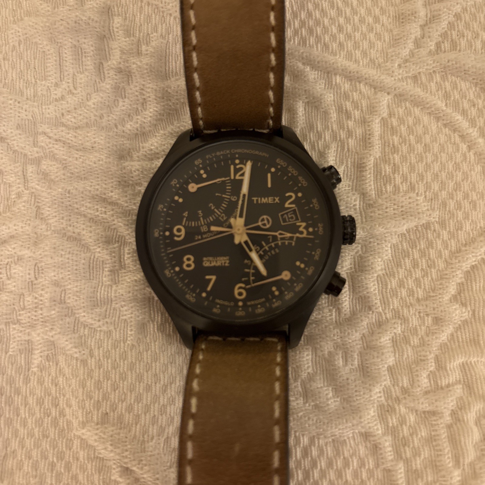 Timex Intelligent Quartz T2N700 Fly-Back Chronograph Watch Timex Intelligent Quartz T2N700 Fly-Back Chronograph Watch