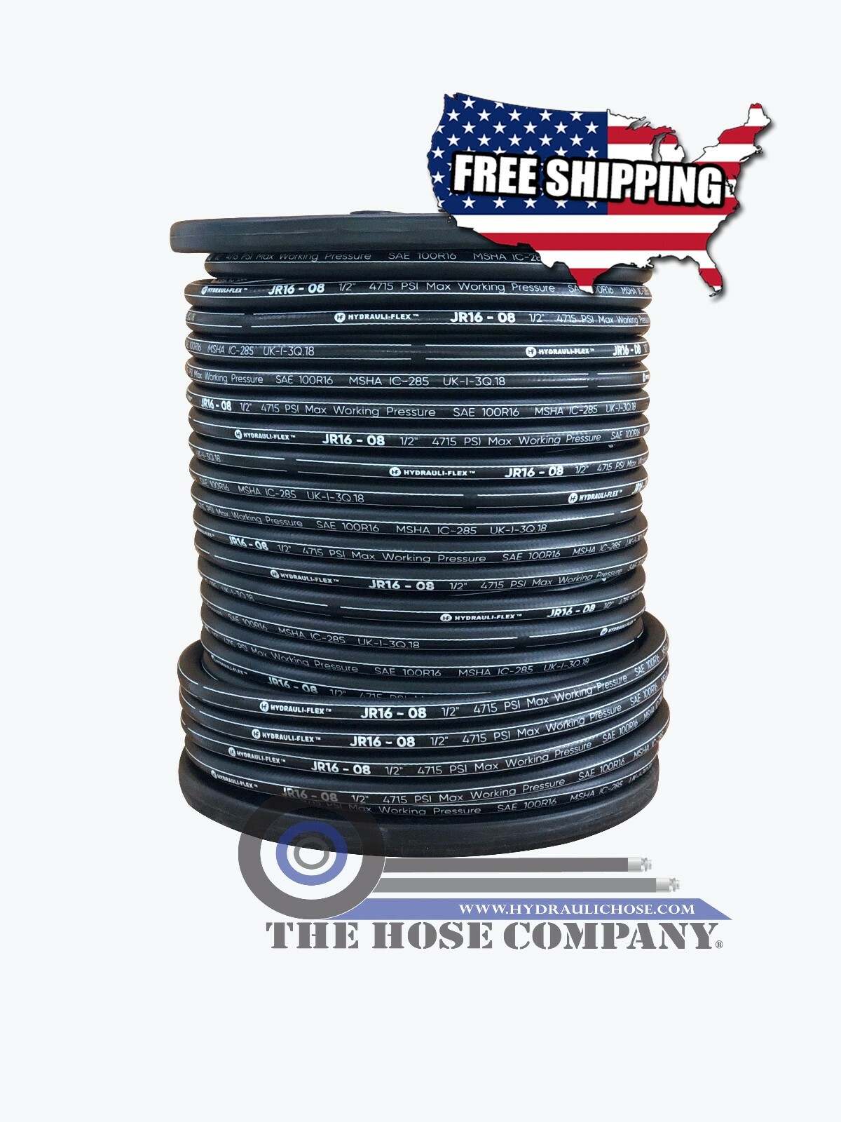 ** BRAND NEW 328ft R16-08 SAE 100R16 1/2