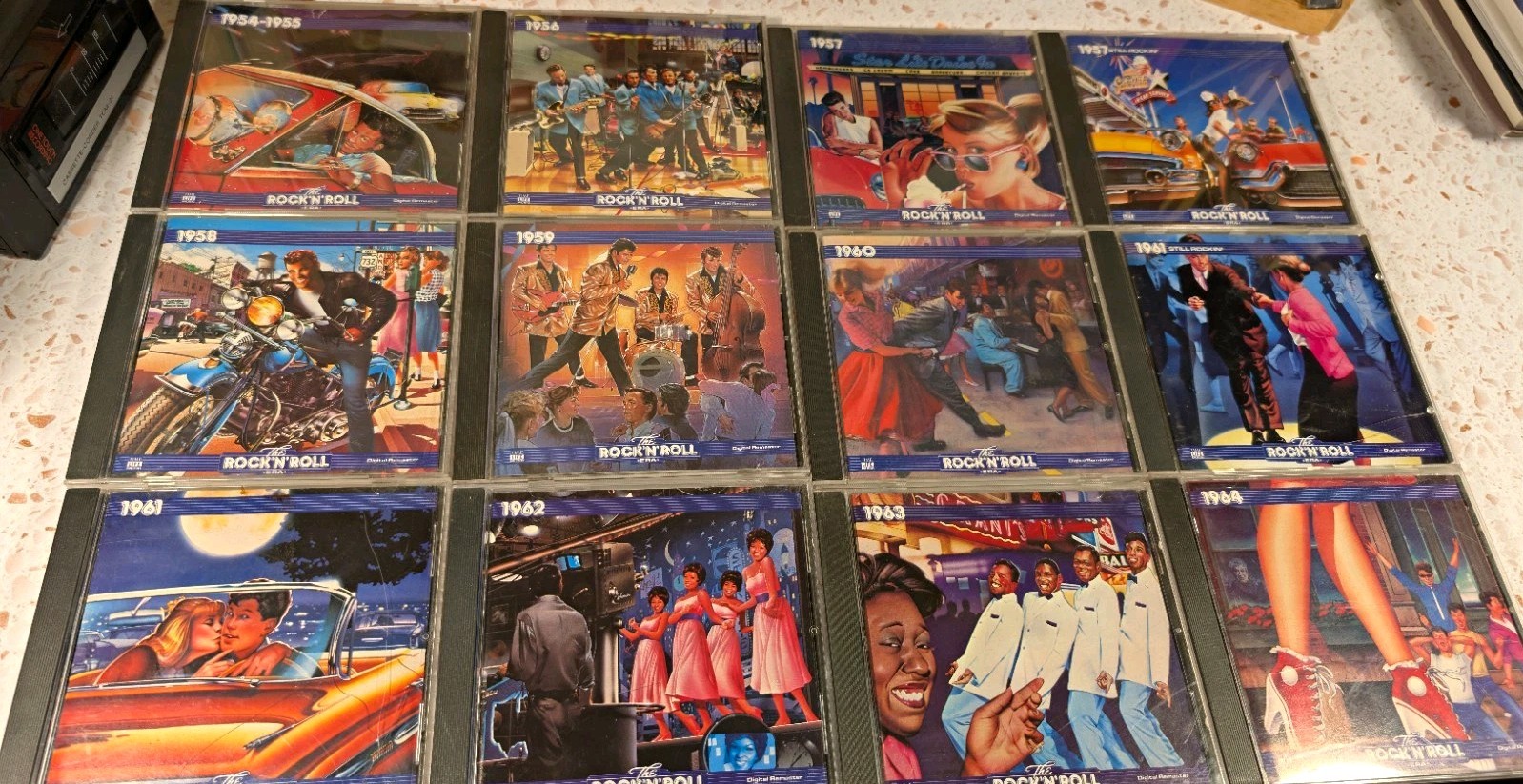 Time Life Rock N Roll Era 12 CD Lot 1954-1964 Still Rockin Complete Year Run