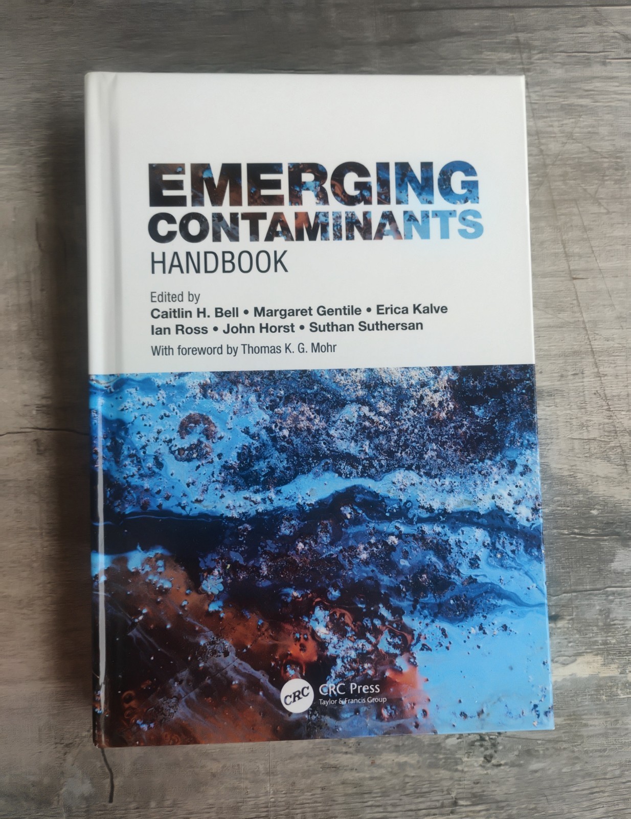 EMERGING CONTAMINANTS Handbook PFAS  CRC Press 2019 Hardcover Environmental 
