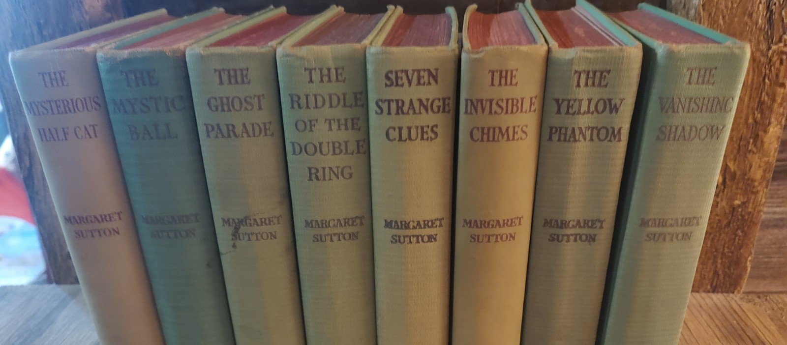Antique Collection  of Judy Bolton Mystery Novels by Margaret Sutton.
