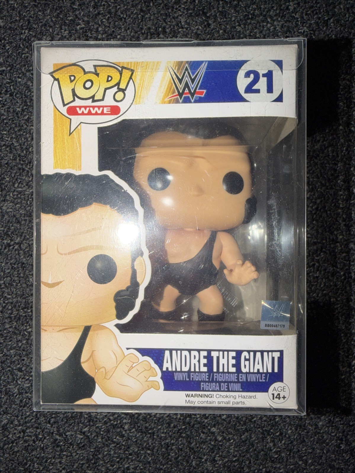 Funko Pop Vinyl: WWE - Andre the Giant #21 NIB W Protector