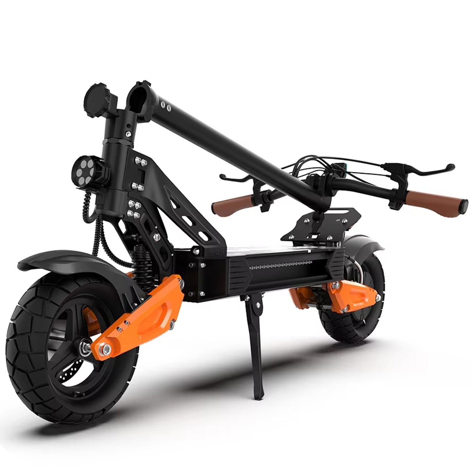 Foldable Electric Scooter Adults 1200W 31MPH E Scooters Dual Suspensions