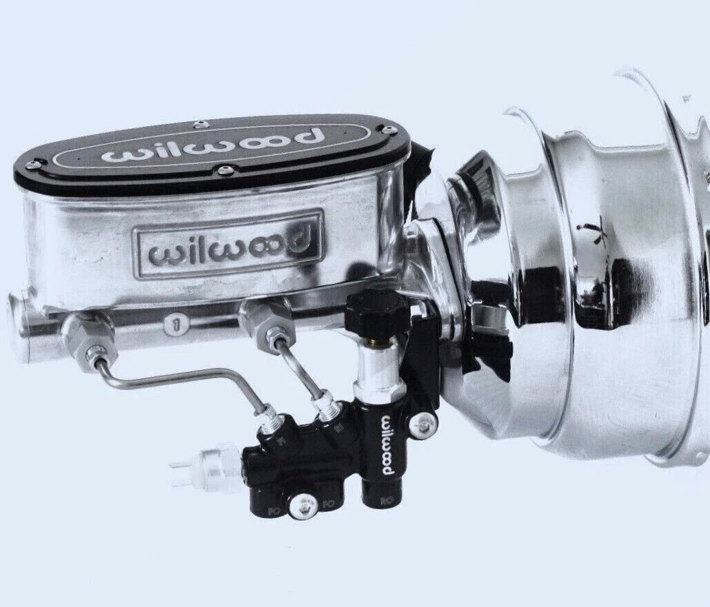 Wilwood 1973-87 Chevy GMC Truck 8” CHROME Booster 1 1/8 Master Cylinder C10 K10 Wilwood 1973-87 Chevy GMC Truck 8” CHROME Booster 1 1/8 Master Cylinder C10 K10
