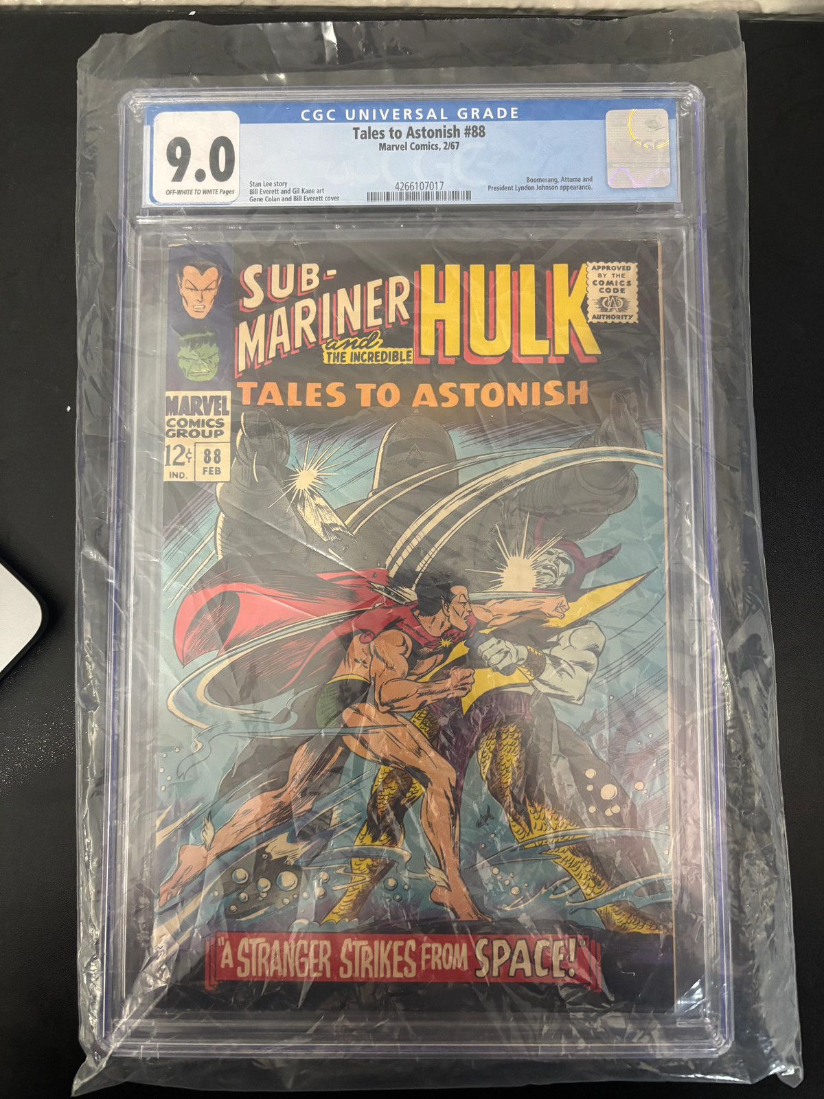TALES TO ASTONISH #88 GRADED 9.0 TALES TO ASTONISH #88 GRADED 9.0