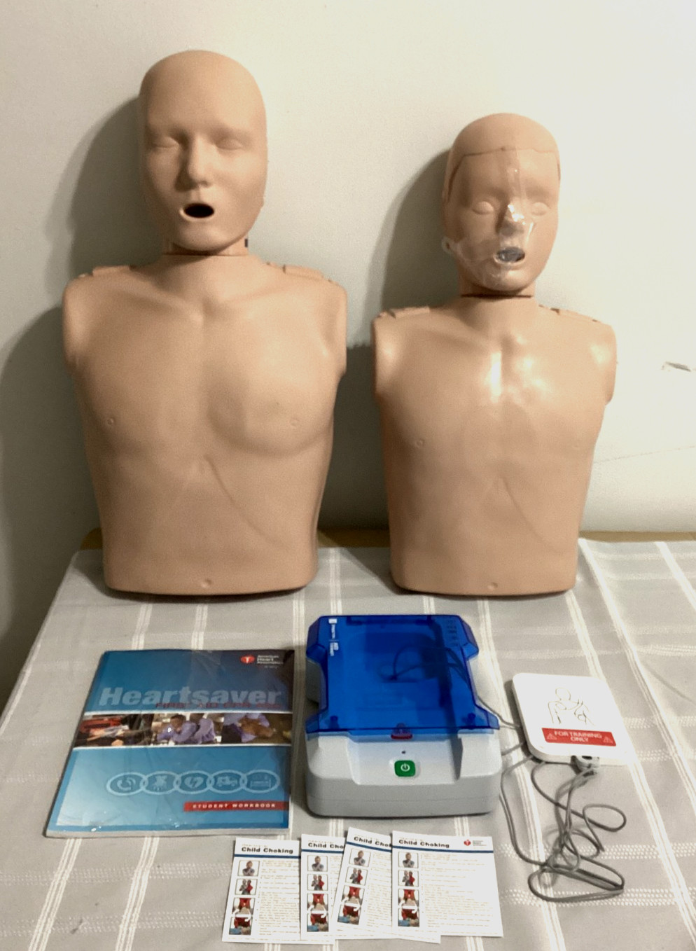 Prestan CPR Training Package Adult, Child, Infant Manikin w/ AED Trainer