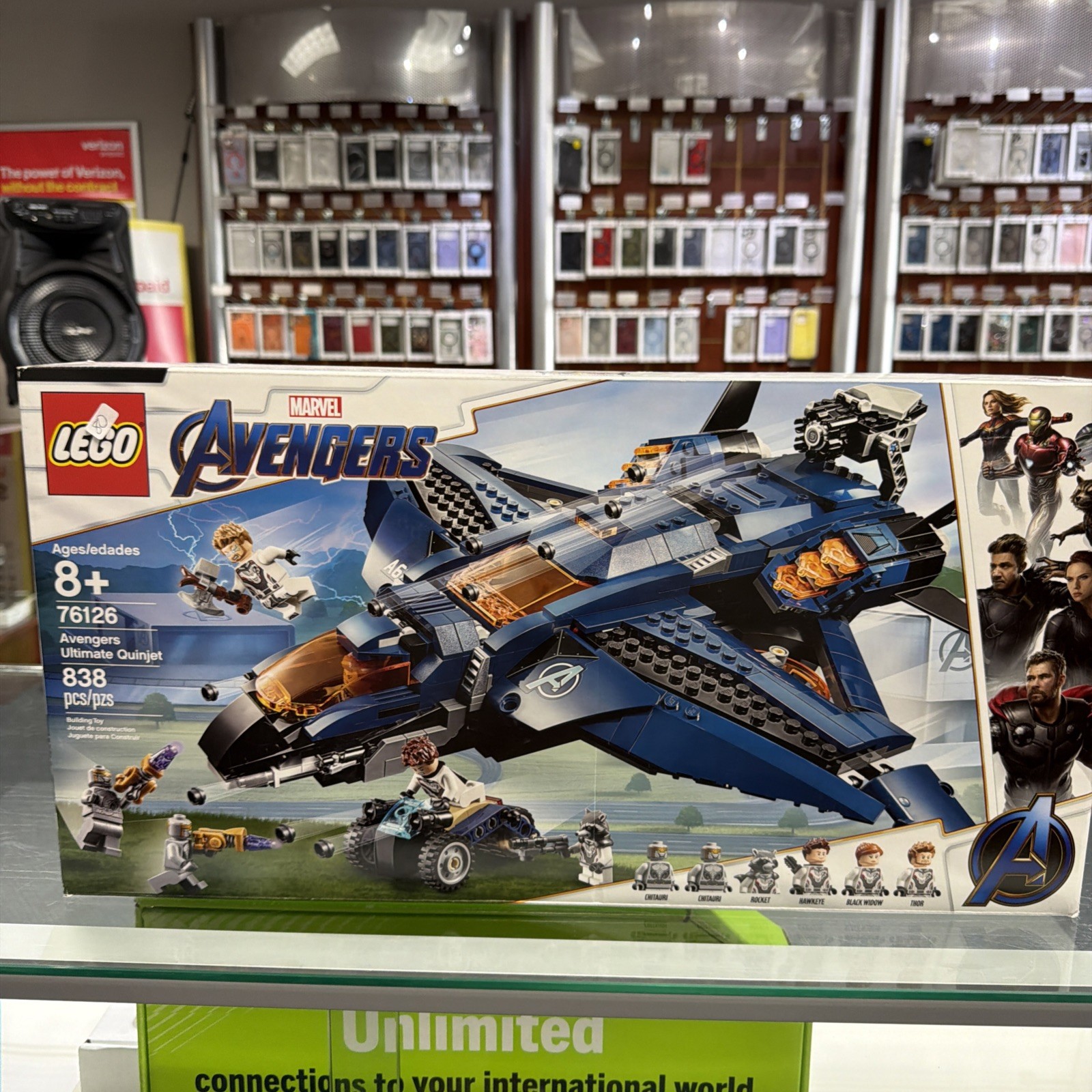 Marvels Avengers Lego Number 76126