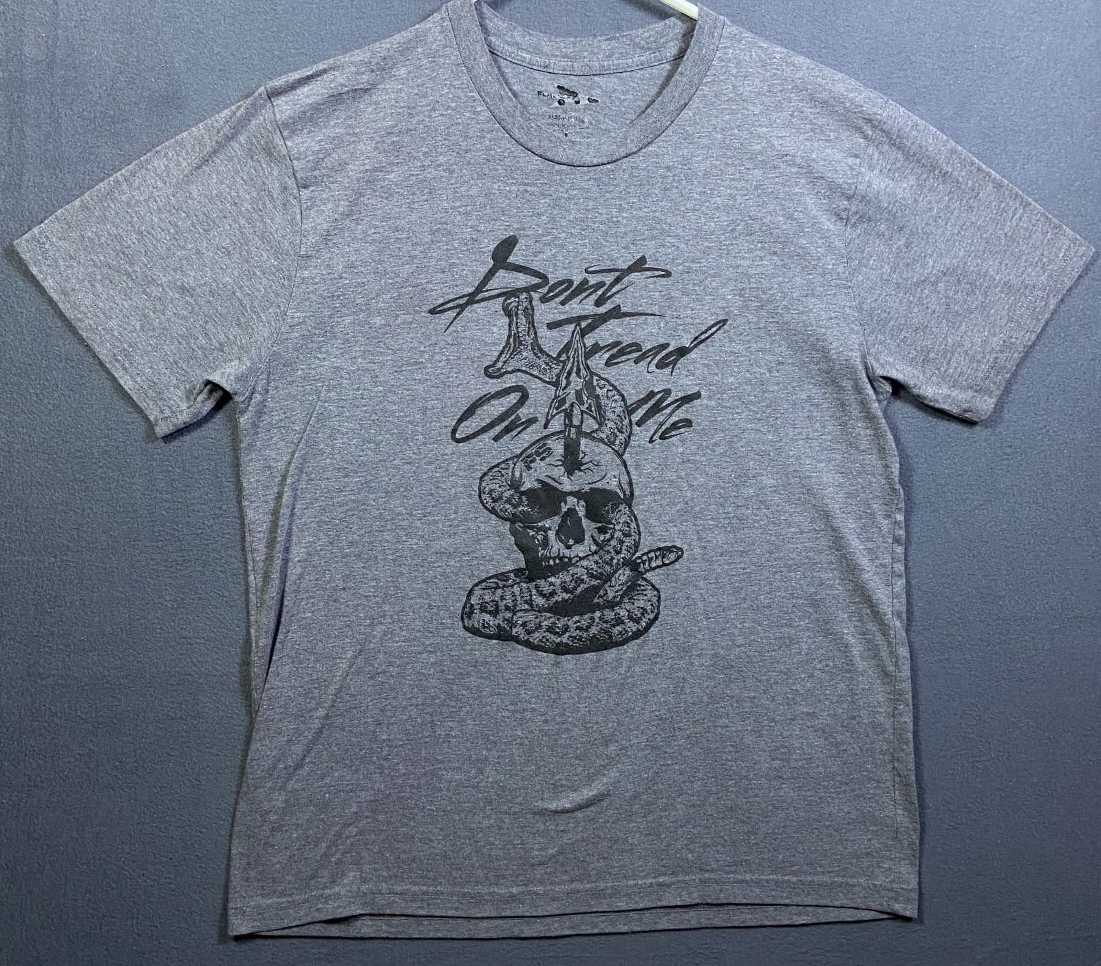 FirstSpear First Spear Field Shirt Large Grey Don\'t Tread On Me 50/50 Made USA