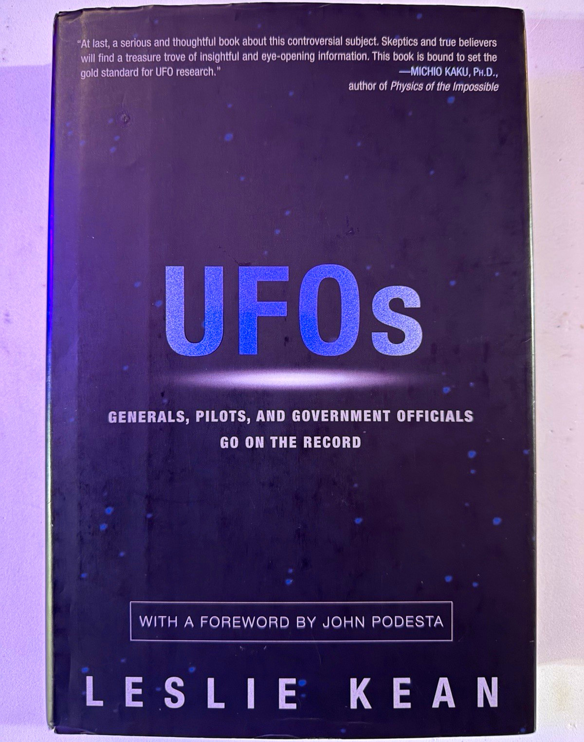 UFOs: Generals, Pilots & Government Officials Go on the Record Kean HC 1st UFOs: Generals, Pilots & Government Officials Go on the Record Kean HC 1st