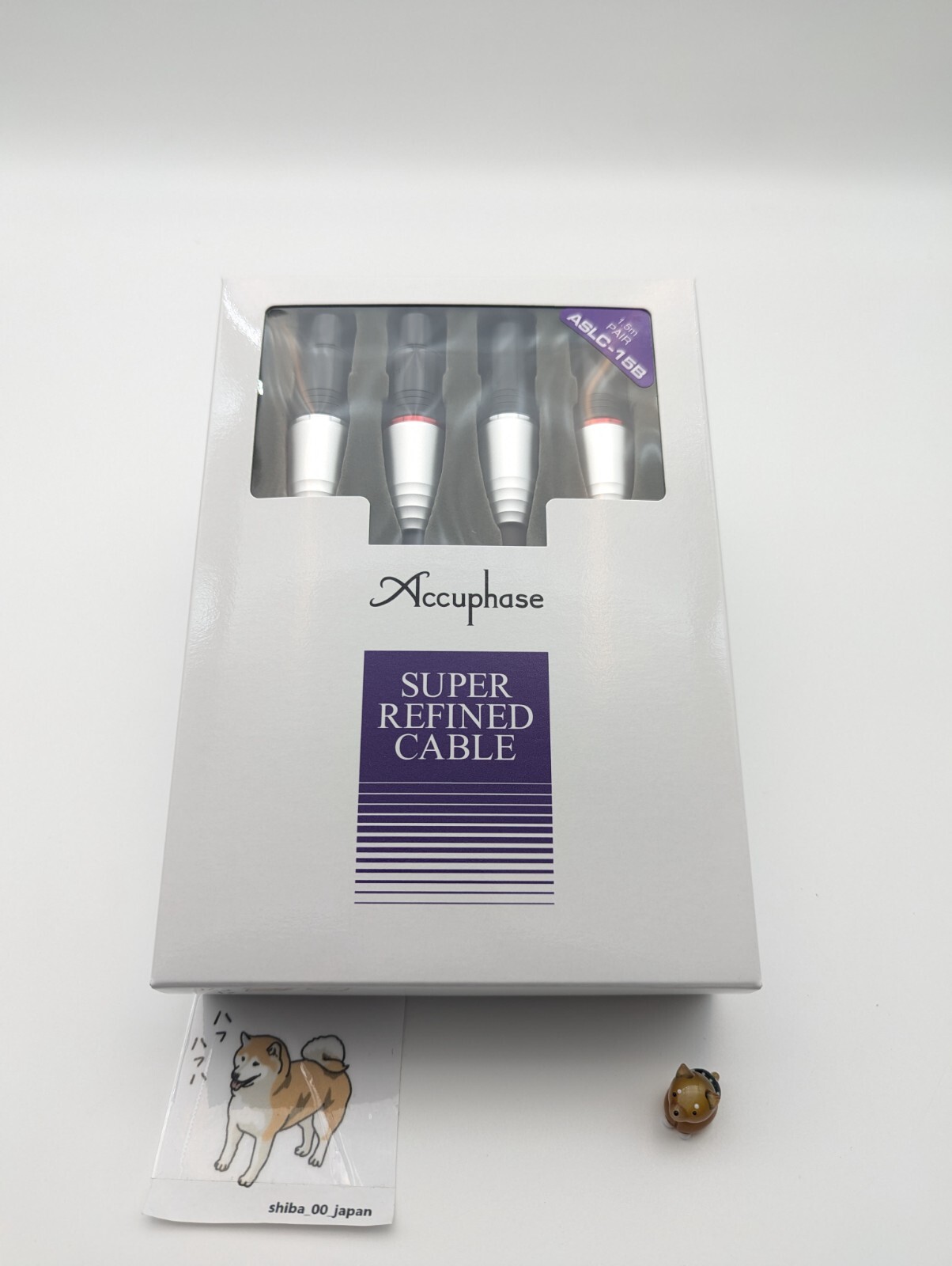 Accuphase ASLC-15B 1.5m  XLR Cable /pair Brand New