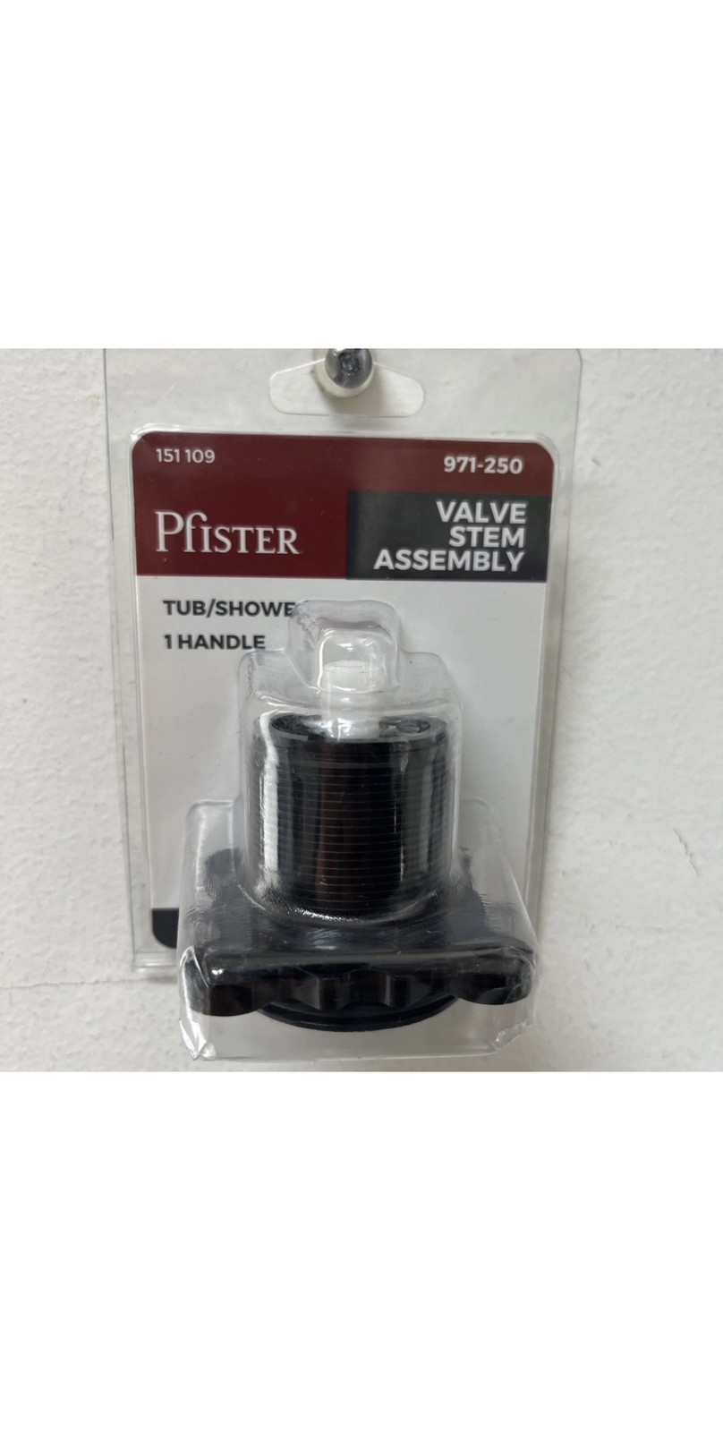 Pfister 971-250 Valve Stem Assembly for 1 Handle Tub/Shower - NEW