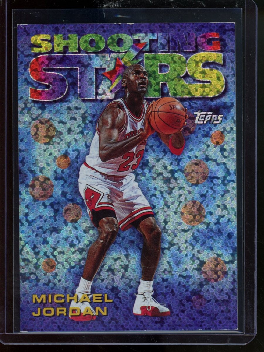 1997-98 Topps Michael Jordan Season\'s Best #6 Shooting Stars 1997-98 Topps Michael Jordan Season\'s Best #6 Shooting Stars