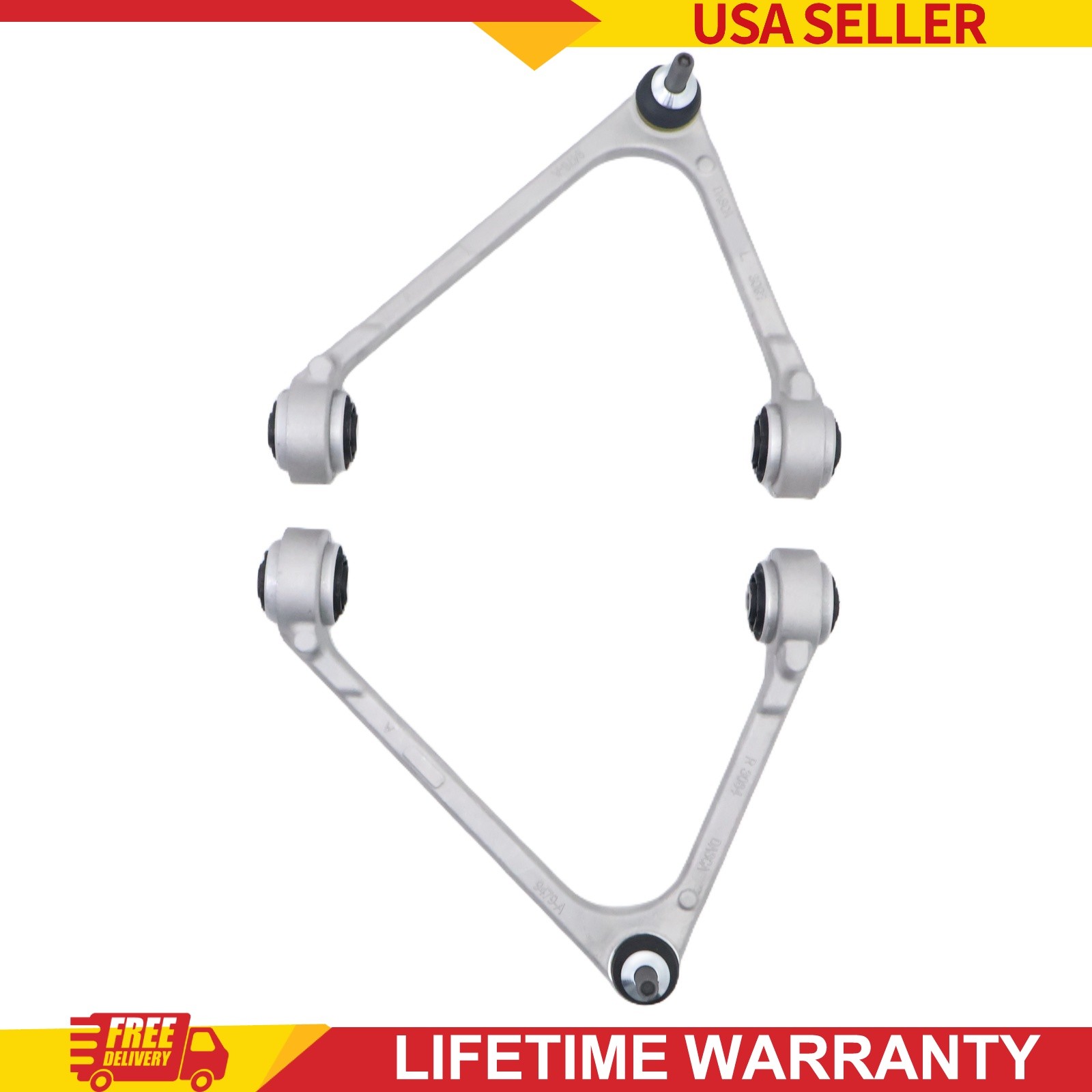 C2P13886 C2P13887 Pair Front Upper Control Arm Set Fits For 2009-2014 Jaguar XF