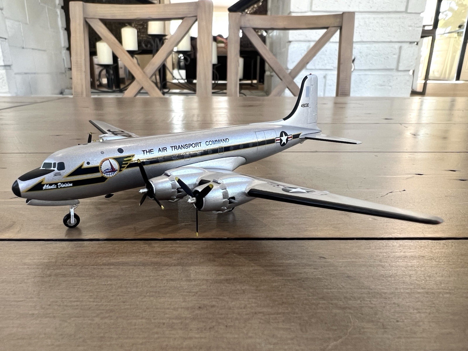 1:200 HERPA USAF C-54M USAAF 513TH ATG BERLIN AIRLIFT