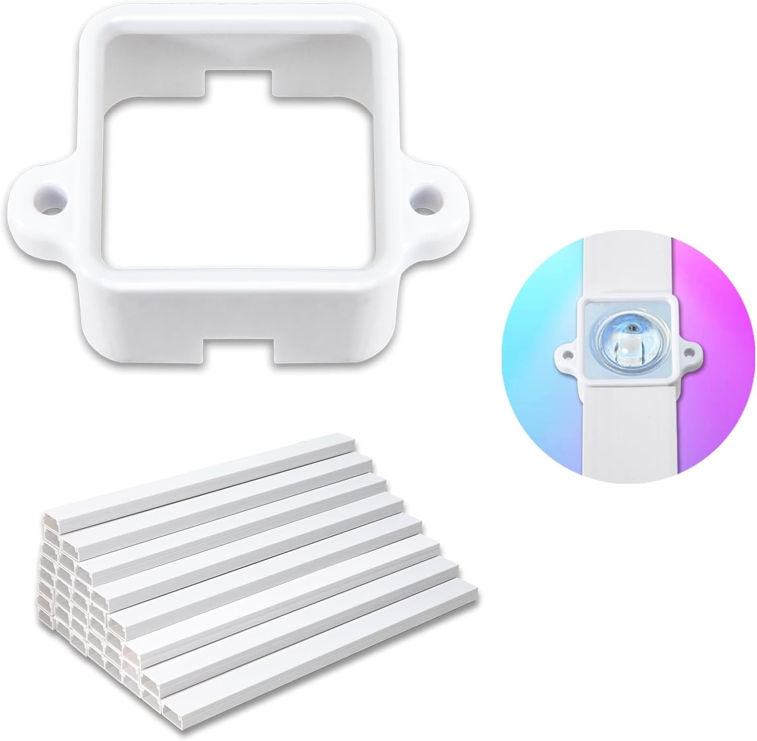 Light Clips for Govee Outdoor Lights H805, Mounting Brackets for Govee Light Clips for Govee Outdoor Lights H805, Mounting Brackets for Govee