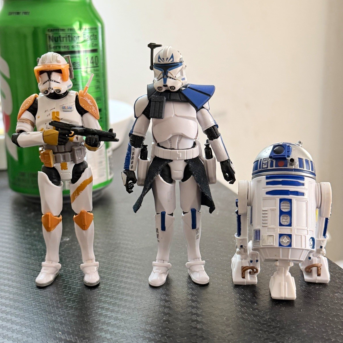 Star wars vintage collection Lot Custom Rex, Cody and R2-D2 3.75 Star wars vintage collection Lot Custom Rex, Cody and R2-D2 3.75