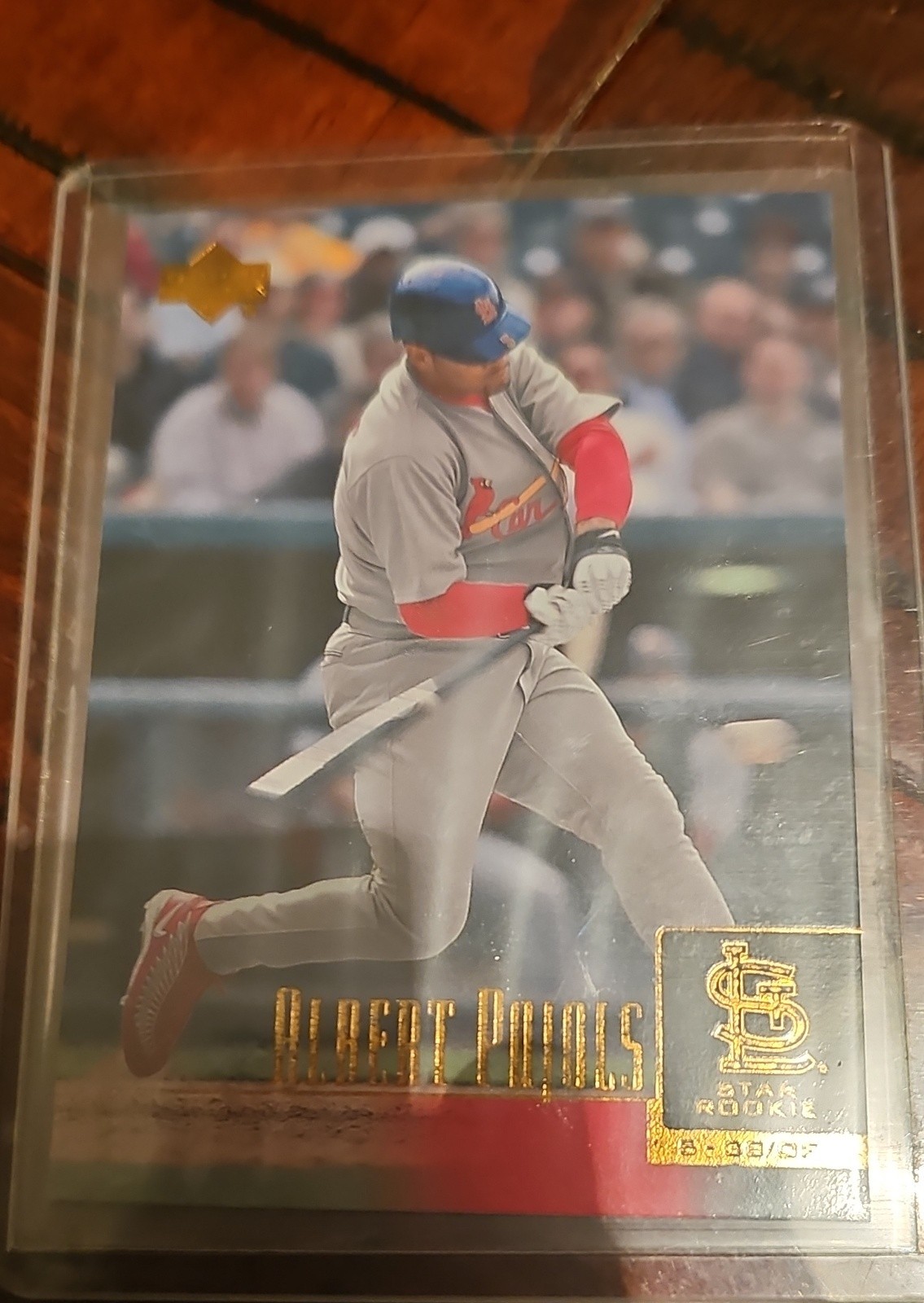2001 Upper Deck - Star Rookie Albert Pujols #295 (RC)
