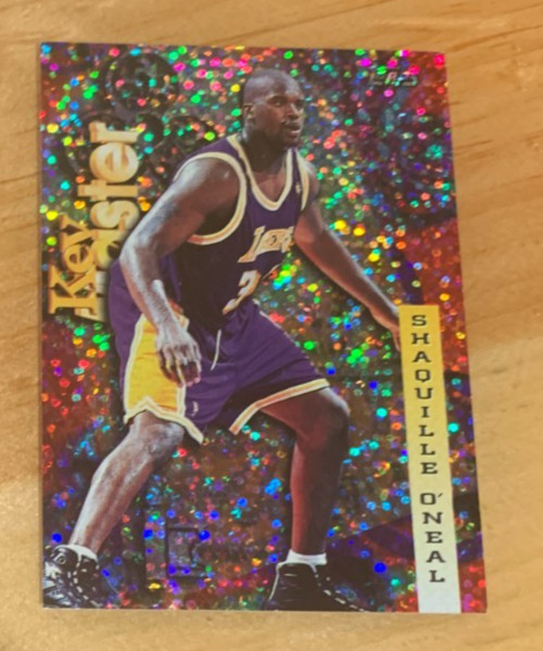 Rare 1997-98 Topps #21 Seasons Best Key Master Shaquille O'Neal Lakers HOF HOT