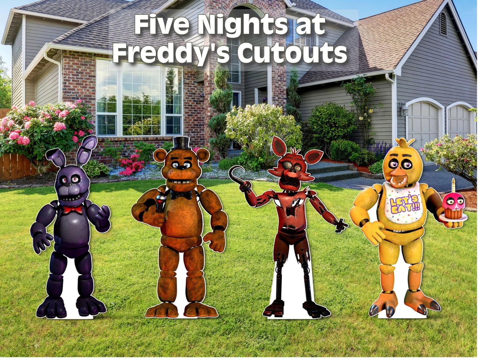 Five nights at freddy’s cutouts | fnaf birthday party decorations | freddy Five nights at freddy’s cutouts | fnaf birthday party decorations | freddy