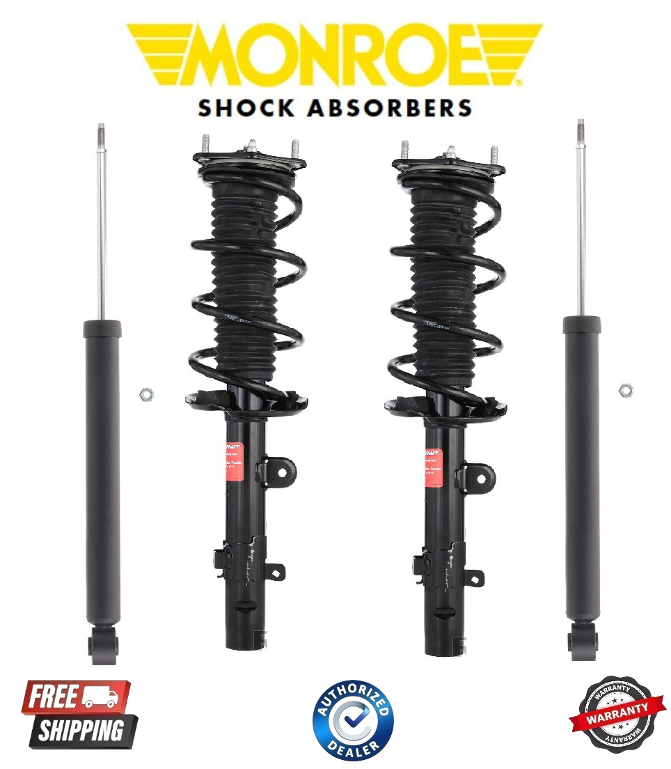 Complete Kit Monroe Front Coil Spring & Rear Shock Assembly For 17-22 Honda CR-V Complete Kit Monroe Front Coil Spring & Rear Shock Assembly For 17-22 Honda CR-V