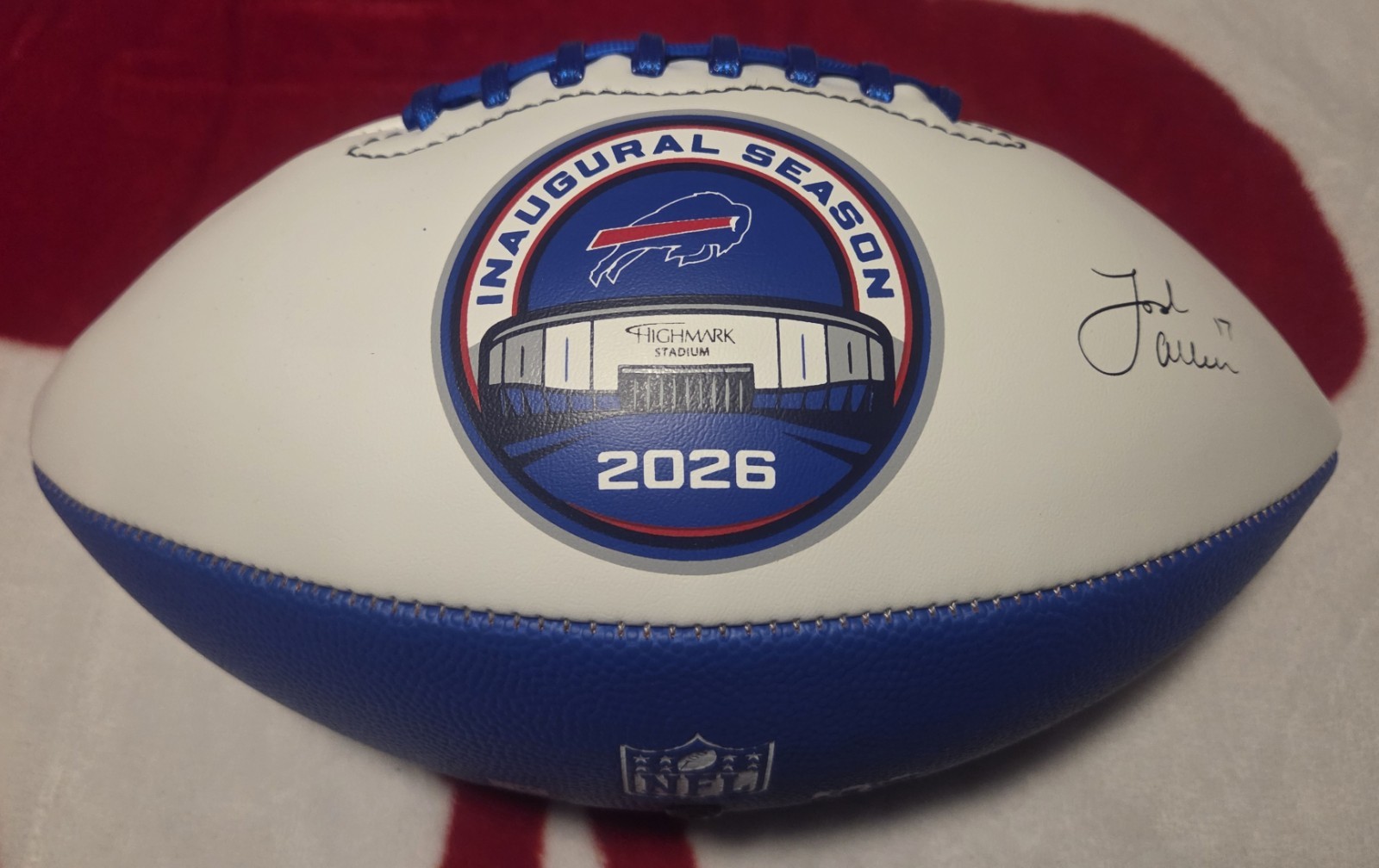 Buffalo Bills Highmark Stadium Inaugural Season 2026 Full Size Football Buffalo Bills Highmark Stadium Inaugural Season 2026 Full Size Football