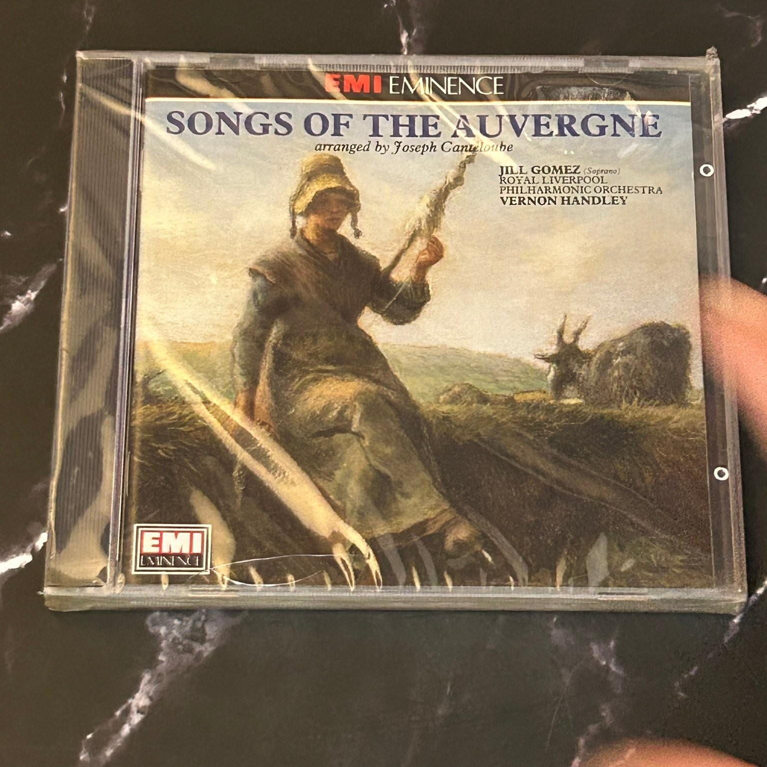 Jill Gomez – Songs of the Auvergne CD 1985 Classical Folk EMI EMINENCE