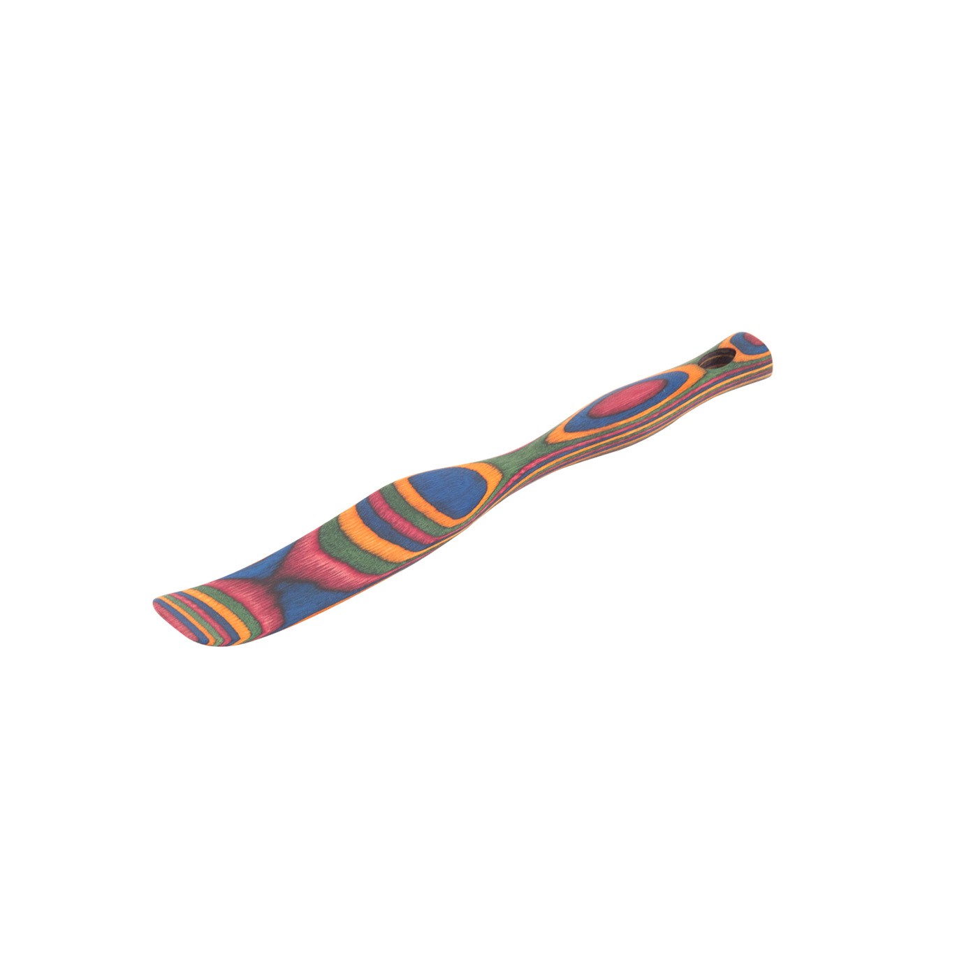 Island Bamboo Pakkawood 8-Inch Slim Spurtle