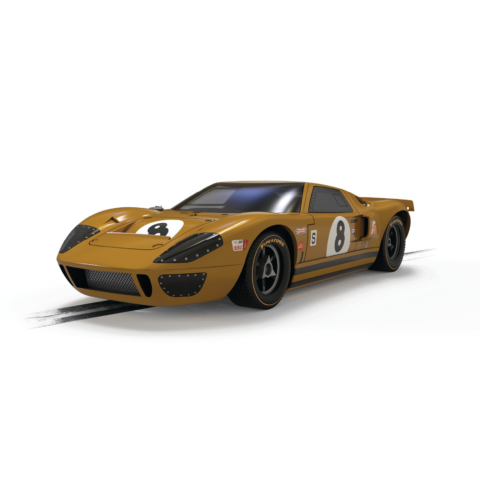 Scalextric Cars - C4495 Ford GT40 - BOAC 500 1968 - Drury/Holland - Toy Slot Car