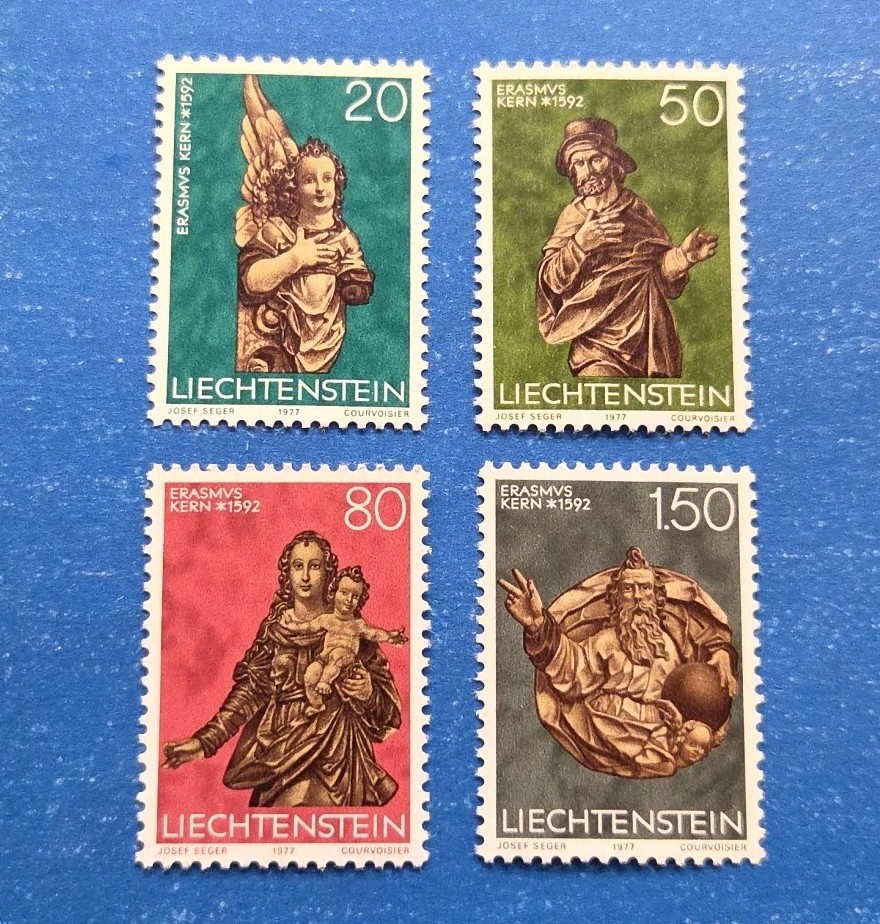 Liechtenstein Stamps, Scott 632-635 Complete Set MNH