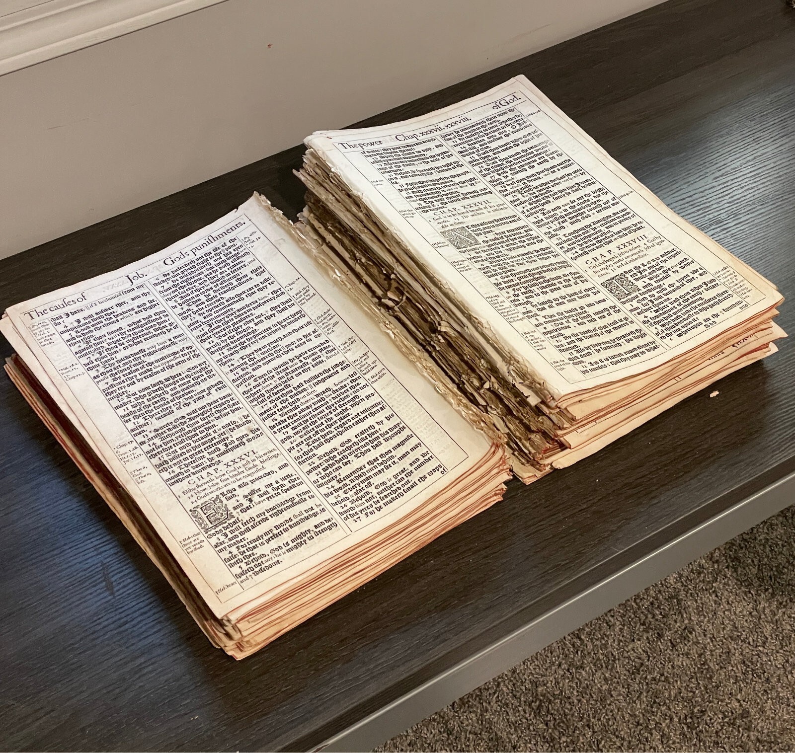 1611 King James Bible 1640 - Old or New Testament Bible Page Select Your Passage
