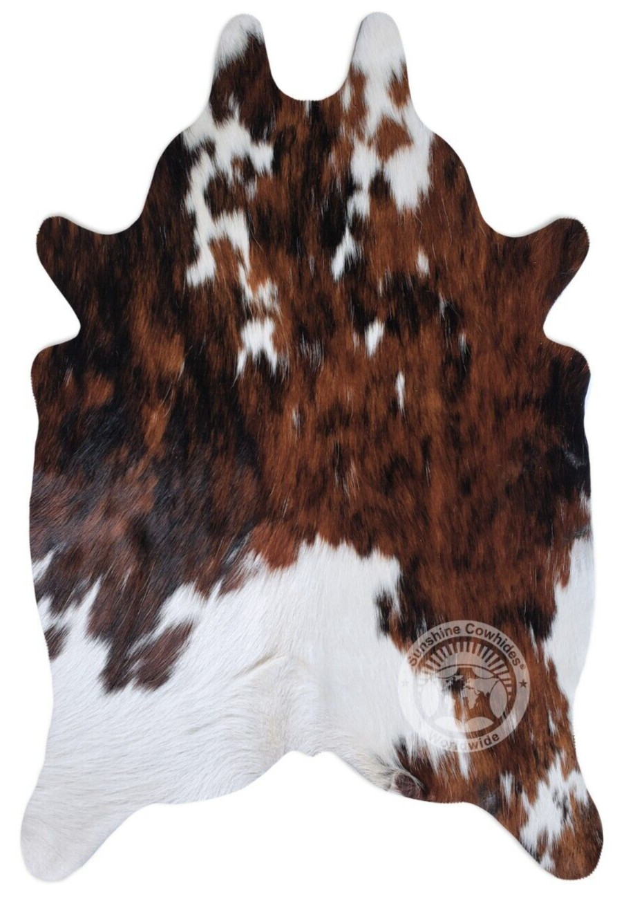 Real Small Cowhide Rug Tricolor - Size 24\ Real Small Cowhide Rug Tricolor - Size 24\