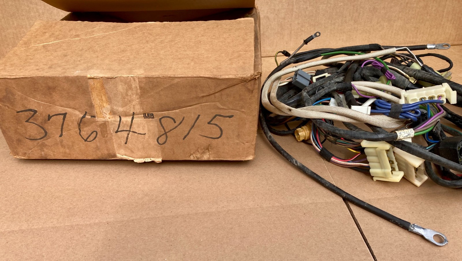 Mopar 3764815 engine & h/lite wire harness 1973 Plymouth Fury after 4-16-73, NOS