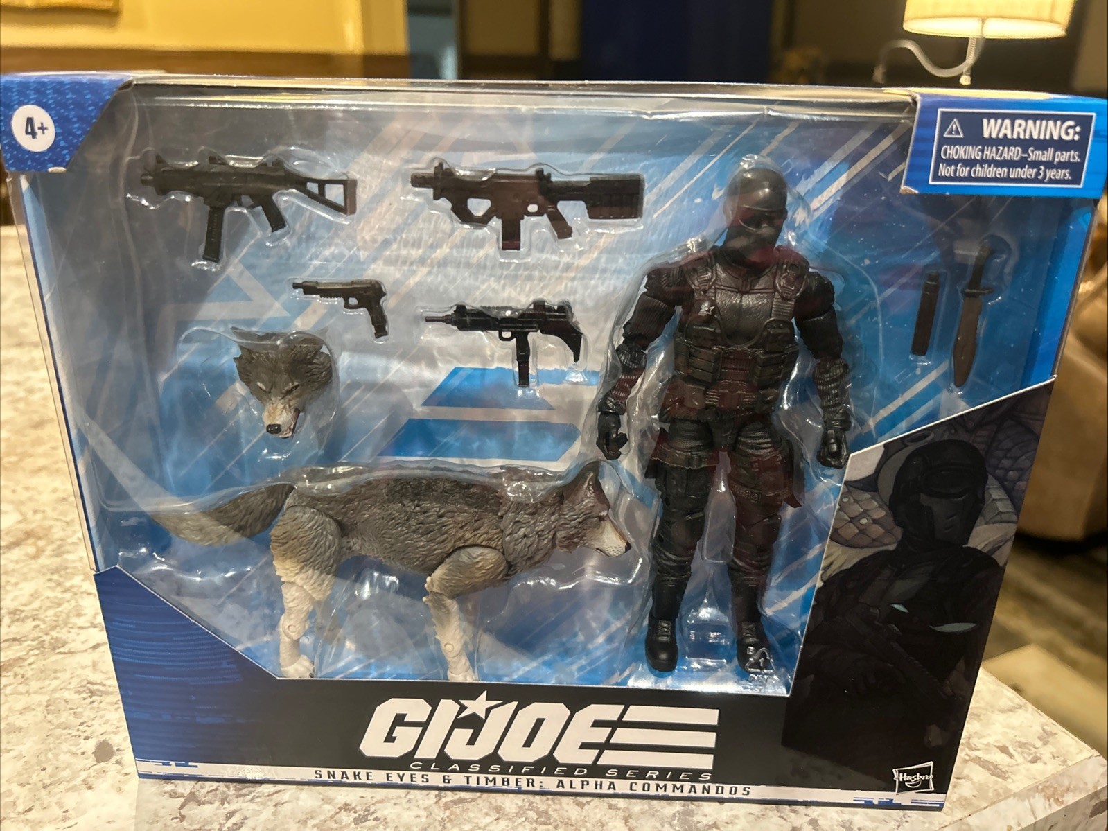 Hasbro G.I. Joe Classified Series Snake Eyes and Timber: Alpha Commandos 6\