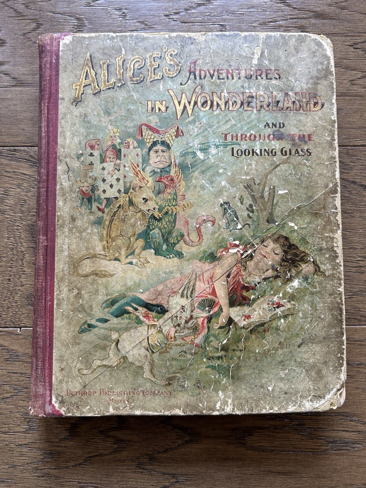 Alice’s Adventure in Wonderland and Through the Looking Glass 1898 Illustrated