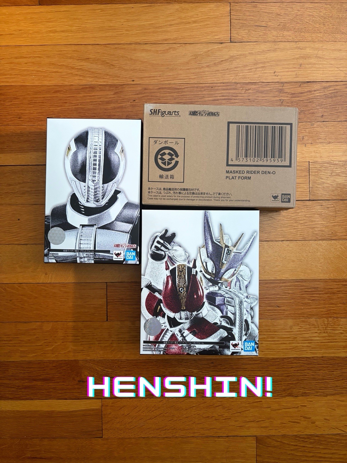 Bandai S.H.Figuarts Shinkocchou Seihou Kamen Rider Den-O Sword/Gun + Plat Form🔥