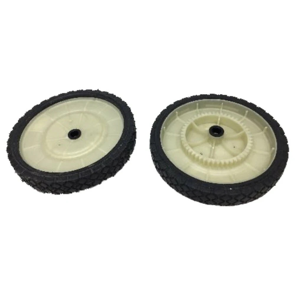 Qty 2 Craftsman Agri-Fab Lawn Sweeper Drive Wheel & Tire 44930 44931 44932 44933 Qty 2 Craftsman Agri-Fab Lawn Sweeper Drive Wheel & Tire 44930 44931 44932 44933