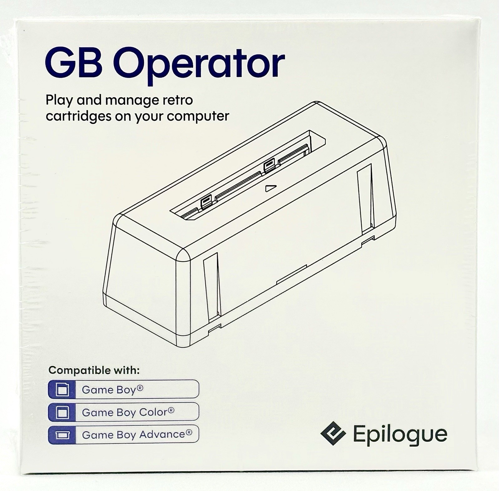 Epilogue GB Operator — Play GB/GBC/GBA Cartridges on PC, Mac & Linux — Sealed