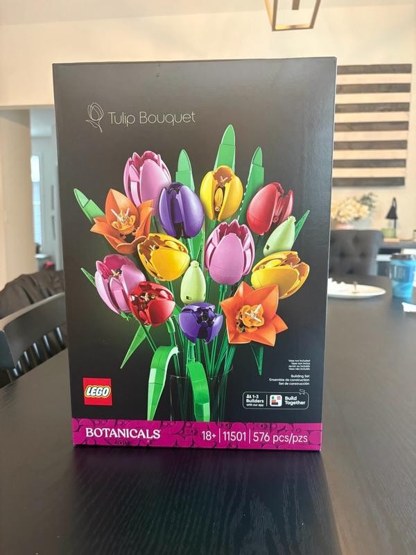 Lego Botanicals Tulip Bouquet 11501 Flower Set 576pcs -Brand New - 