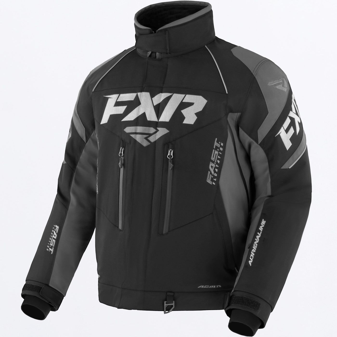 FXR Adrenaline FX Snowmobile 2 in 1 Snow Jacket Inspired by FXR Color Black/Gray