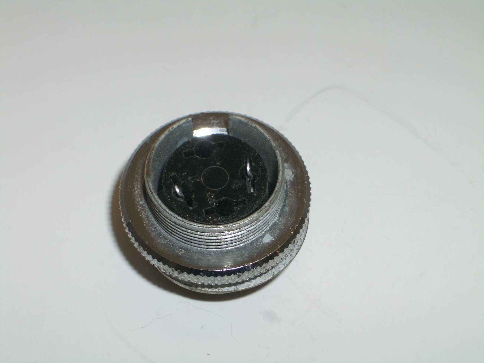 AMPHENOL 91-PC4F 4 PIN MICROPHONE RECEPTACLE JACK  SOCKET (MATES w/91-MC4M) NOS