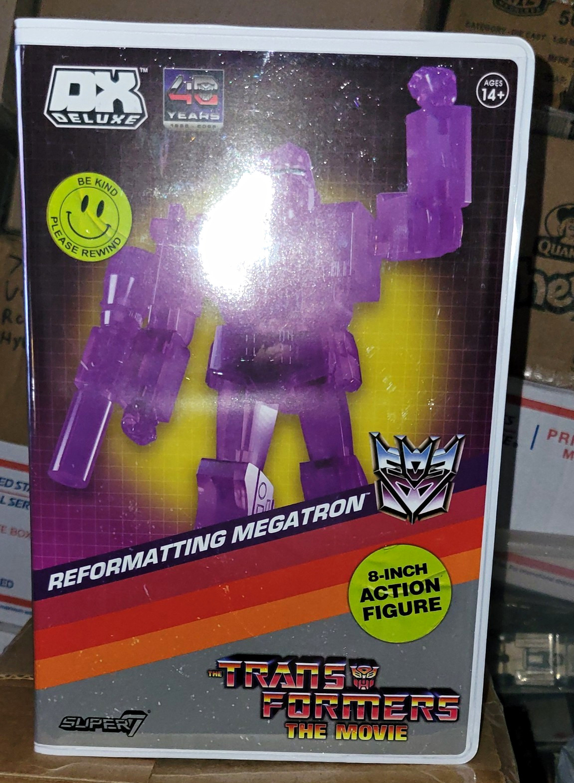 Super7 Transformers DX Deluxe Reformatting Megatron 8 in Figure Decepticon 14+