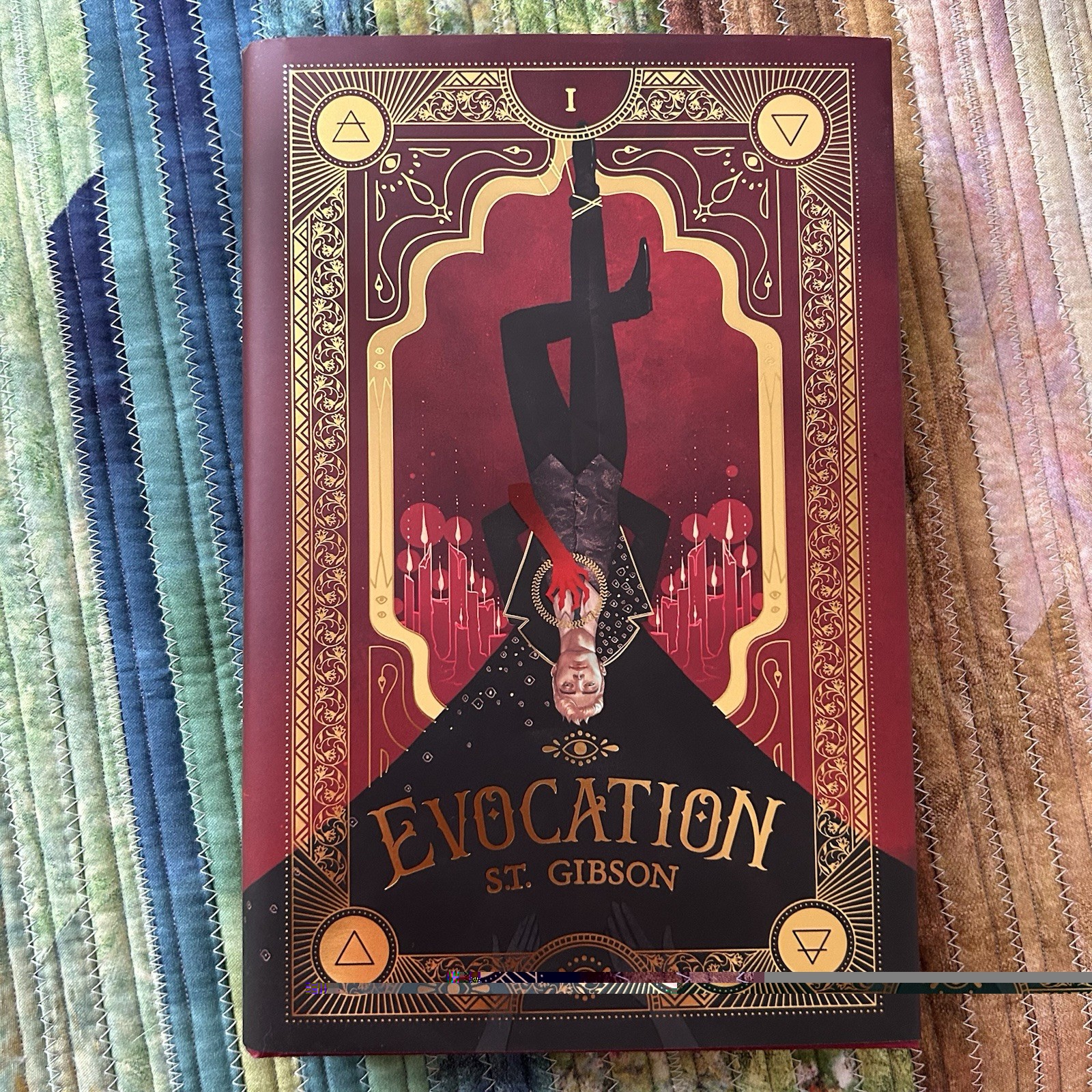 Evocation by S.T. Gibson Signed FairyLoot Exclusive Edition Sprayed Edges