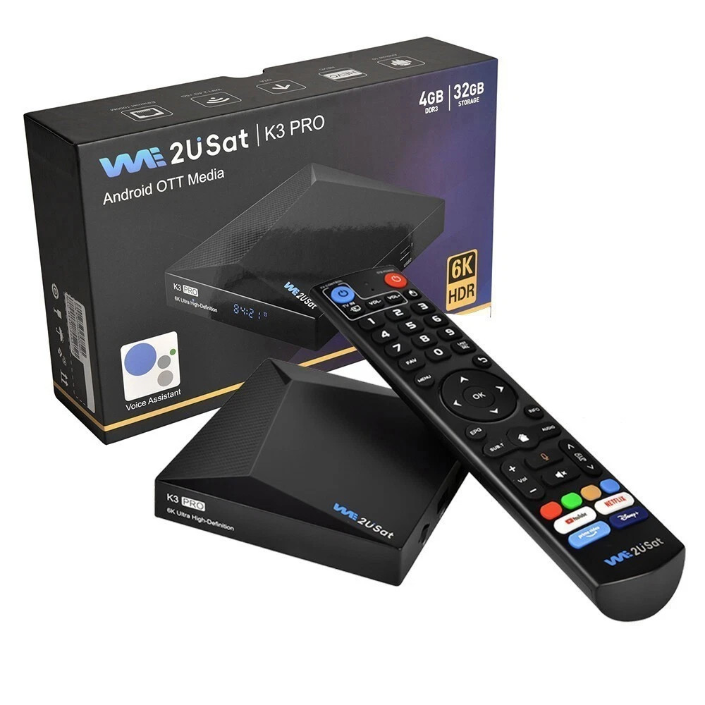 WE2USAT K3PRO PLUS 6K Super Clear-Authorized Distributor Local Shipping WE2USAT K3PRO PLUS 6K Super Clear-Authorized Distributor Local Shipping